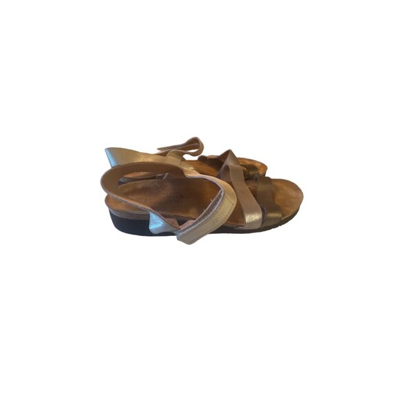 Naot Kayla Pink Rose Gold Sandal Size 42 (11-11.5) - Picture 3 of 6